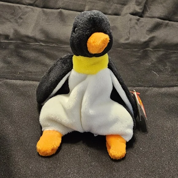 Waddle The Penguin TY beanie Baby Vintage - Picture 5 of 10
